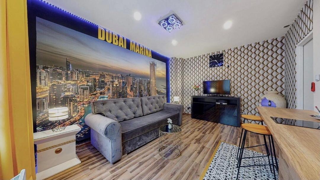 Apartamento Dubai Marina De Lux Bytom Exterior foto